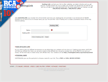 Tablet Screenshot of hostinglink.isfree.org